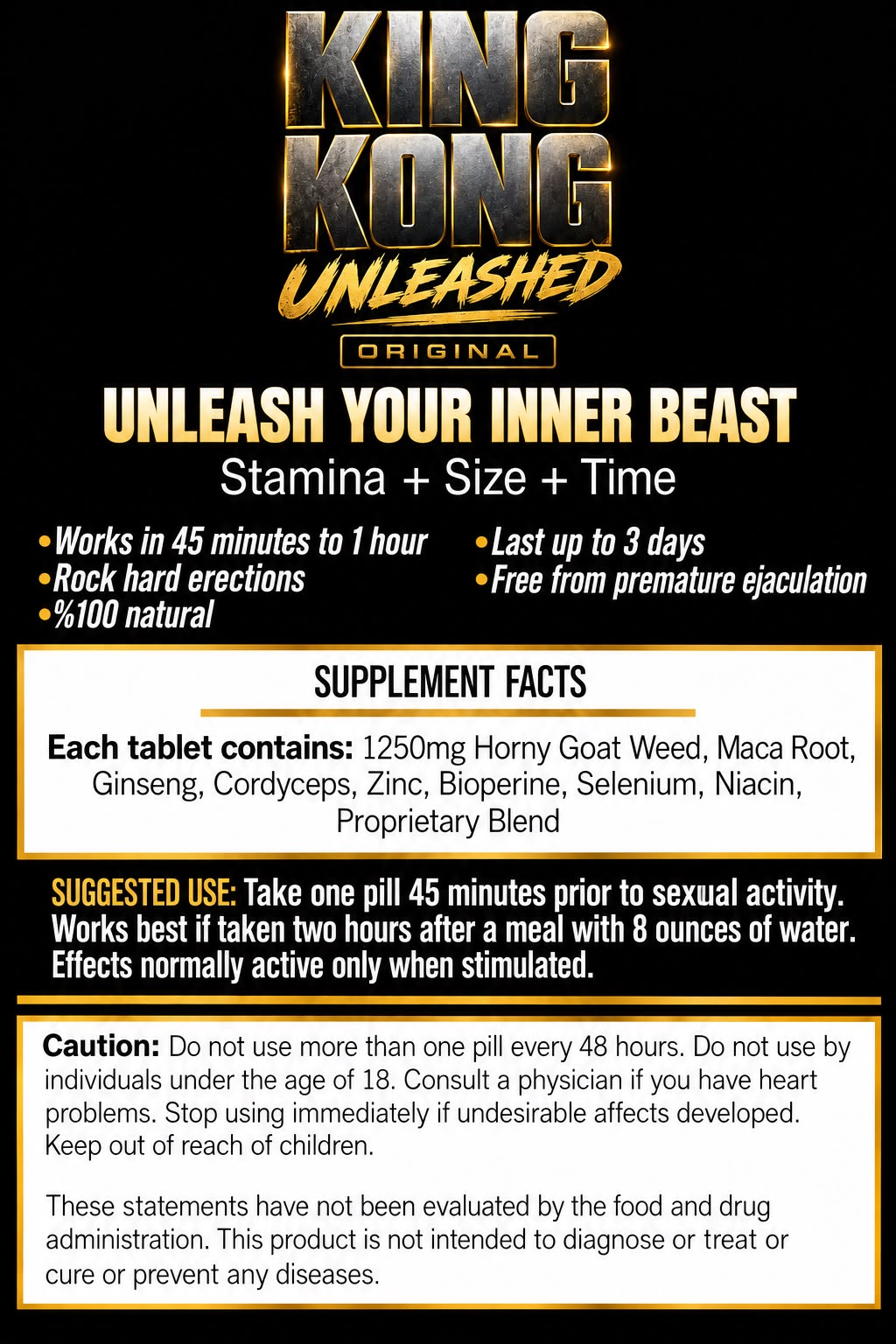 KINGKONG EXTREME FOR THE PROS | 1350 MG